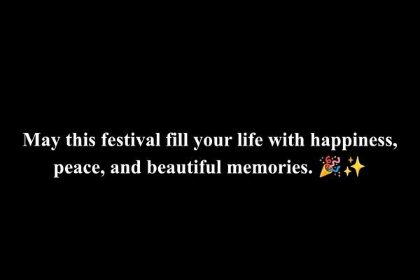 Best 99+ Festival Wishes in English