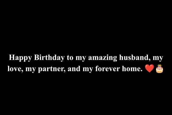 Birthday Wishes for Husband