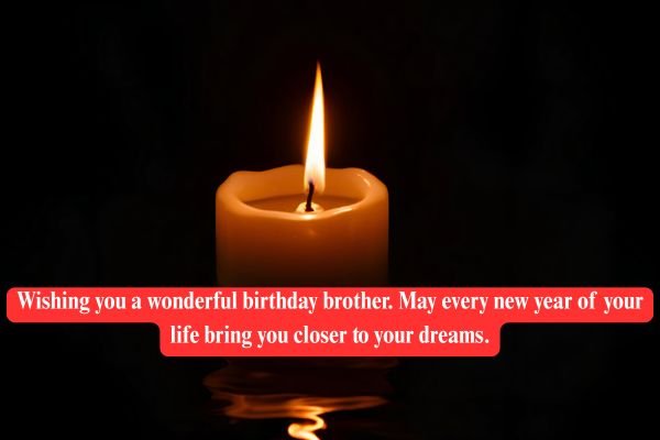 Brother Birthday Wishes in English