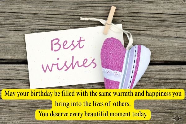 Touching Birthday Wishes for Best Friend