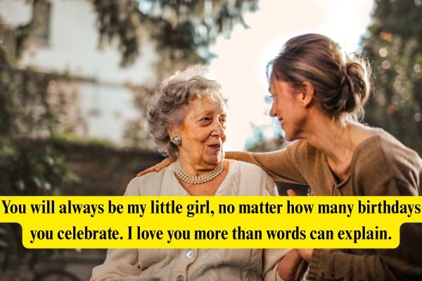 birthday wishes for daughter from mother