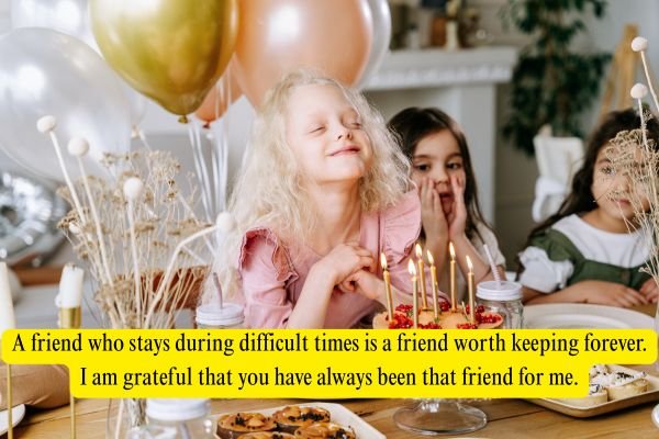 Touching Birthday Wishes for Best Friend